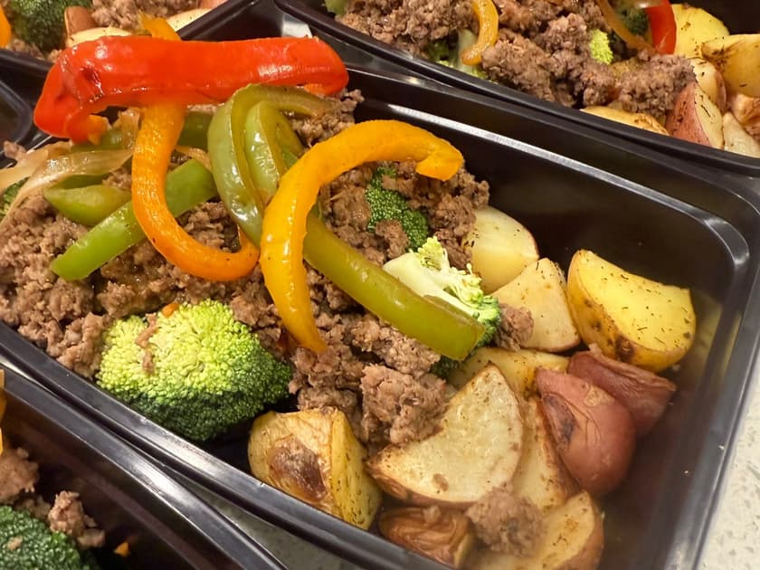 Powerhouse Fajita Fuel, prepped by Beatriz